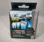 Vivitar 3-PIECE 55MM ND2 / ND4 Filter Set. Fixed Price $7.99.