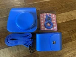 Blue Shoulder Bag Cover For Fujifilm Mini 8/8S Case & Closeup Lens New. Fixed Price $24.95.
