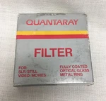 Quantaray Filter For Slr Fully Coated Optical Glass Metal Ring Camera Lens 58MM. Fixed Price $5.85.