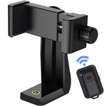 Cell Tripod Mount Adapter With Remote 360 Rotation Smartphone Holder. Fixed Price $7.99.