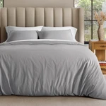 Organic Cotton 150 Gsm Jersey Duvet Cover Set By Bare Home. Fixed Price $64.99.