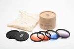 Gobe 67MM Graduated Colors 4X Filters, Very Clean (orange, Red, Gray, Blue). Fixed Price $39.56.