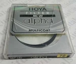 Genuine Hoya Alpha 72MM Uv Mc Lens Filter Multi-coated Safety Protection C-ALP72. Fixed Price $27.99.