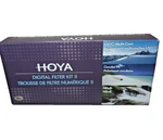 Genuine Hoya Digital Filter Kit Ii 55MM, Uv, ND8, Cpl, Cir-pl, Polarizer, New. Fixed Price $43.99.