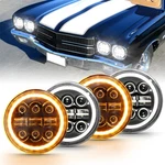 4PCS 5.75 3/4" Led Headlights Hi-lo Beam Drl For Chevy Chevelle 1964-1970. Fixed Price $82.29.