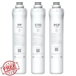 Bluevua RO100ROPOT Replacement Filter Set 3PK (pp, Cto, Pcf). Fixed Price $139.97.