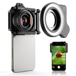 Apexel 10-20X Macro Lens For Iphone & Android Phones Hd Photography Kit. Fixed Price $53.09.