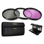 Vivitar 52MM Uv Cpl Fld Filter Kit Multi-coated Hd Lenses For Canon Nikon Sony. Fixed Price $10.99.
