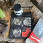 Opteka Close-up +1 +2 +4 Circular Camera Lens Filter Set Macro Adapter Ring. Fixed Price $55.00.