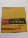 Kodak CC10R Color Compensating Filter, X 75MM, Gelatin Wratten Nos. Fixed Price $9.99.