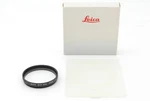 Mint Leitz Leica E43 Uva Filter 13206 Black From Japan. Fixed Price $299.99.