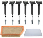 Direct Ignition Coils Spark Plugs Air Filters Fits Jeep Cherokee 3.2L V6 14-18. Fixed Price $202.00.