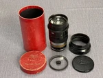 Leitz-leica 90/2.2 Rare Thambar Lens,box,shade,caps,special Filter,fine Glasses*. Fixed Price $4875.00.