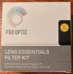 Pro Optic 72MM Kit Polarizer Neutral Density Uv 3 Filters. Fixed Price $6.99.