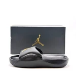 *new* Men Jordan Franchise Slides Sandals Black / Metallic Gold (HF3263 007). Fixed Price $42.21.