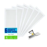 Floor Vent Covers Magnetic - 6 Pack Air Filters Mesh Screen Dust .... Fixed Price $25.76.