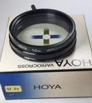 Hoya Variocross Star Effect Glass Lens Filter Japan Double. Fixed Price $19.99.