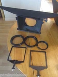 Chroziel No. 411-51 Matte Box Sunshade 4:3 Adapter Rings & French Flag. Fixed Price $349.99.