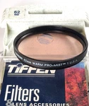 Tiffen Pro-mist 62WPM1 E62 Authentic Warming Soften Skin Usa. Fixed Price $59.99.
