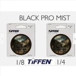 Tiffen 40.5MM Black Pro-mist 1/8 & 1/4 2 Filters 405BPM18 405BPM14. Fixed Price $125.00.