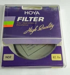 Genuine Hoya Lens Filter Neutral Density ND2X Japan. Fixed Price $17.99.