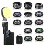 Camera Kit, 14 In Lenses With Selfie Light For Iphone 13 12 1.... Fixed Price $39.96.