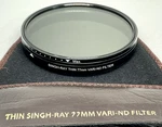 Singh-ray Thin 77MM Vari-n-duo Ring Filter Padded Case. Fixed Price $149.99.