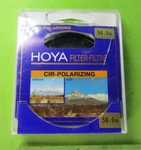 Hoya Cir-polarizing 58MM Lens Filter Made Philippines Nos Nib. Fixed Price $14.95.