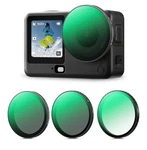 K&f Concept Snap-on Filter Kit For Dji Osmo Action 6 3-PACK Cpl Uv ND4-32. Fixed Price $20.00.