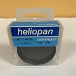Heliopan Jet-pol Light Circular Filter ES55 2.5X Germany. Fixed Price $70.00.