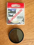 Quantaray (241667450) C-pl 58 Mm Filter Circular Polarizer. Fixed Price $8.55.