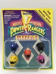 Mighty Morphin Power Rangers Mmpr Helmet Rings Set Of 5 Nip Vintage 1993. Fixed Price $14.36.