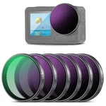 Neewer Filter Set For Dji Osmo Action 3/4/5 Pro ND8+ND16+ND32+ND64+ND1000+CPL. Fixed Price $54.49.