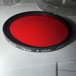 Hoya 72MM (25A) Japan Filter. Fixed Price $19.00.