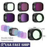 Gimbal Camera Lens Filter Kit Uv Cpl ND8 ND16 ND32 ND64 For Dji Mini Pro Drone. Fixed Price $16.07.