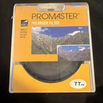 Promaster 77MM Polarizer Filter Pl New. Fixed Price $29.99.