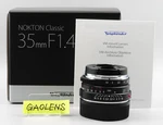 Us Stock Voigtlander Nokton Classic 35MM F/1.4 Ii Mc Vm Leica Lens New. Fixed Price $499.99.