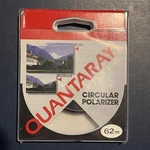 Quantaray 62MM C-pl Circular Polarizer Filter; Nos Sealed Case. Fixed Price $13.99.