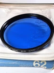 62MM 80B Vmc Multi Coated Blue Glass Lens Color Conversion Filter 80-B Usa Made. Fixed Price $12.99.