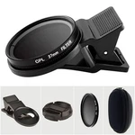 Vluoo Cpl Polarized Phone Lens, Universal Camera 37MM, Black. Fixed Price $15.86.