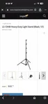 (2)IMPACT 10 Tripod Stand Heavy Duty Camera Light Cellphone Work Sport. Fixed Price $40.00.