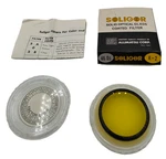 Soligor Solid Optical Glass Coated Yellow Filter 46.0S K2W Case And Box. Fixed Price $6.64.