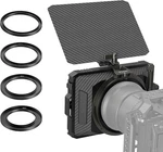 Mini Matte Box Lite With Carbon Fiber Top Flag, Compatible 67MM/ 72MM/ 77MM. Fixed Price $117.99.