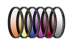 58MM 6 Piece Professional Gradual Color Filter Kit By Ultimaxx. Fixed Price $18.95.