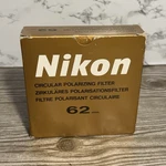 Nikon Circular Polar 62MM Filter Made In Japan W/ Case & Box Euc. Fixed Price $24.99.