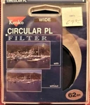 52MM Kenko Circular Polarizer Filter. Wide C-pl. Japan. New !. Fixed Price $26.95.