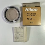 Nikon 62MM A2 Warming Filter Box - Photography Accessory. Fixed Price $38.40.