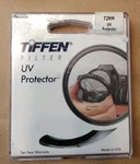Tiffen 72MM Uv Protector Glass Filter.. Fixed Price $17.00.