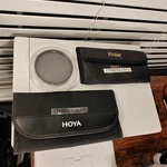 Hoya & Vivitar 77MM Set + 86MM Cpl Cases Camera Lens B. Fixed Price $45.00.