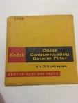 Kodak CC10B Color Compensating Filter, X 75MM, Gelatin Wratten Nos. Fixed Price $9.99.